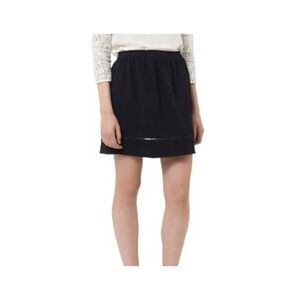 Rebecca Taylor Teacup Skirt A-Line Black Size 4  Style 514742S731